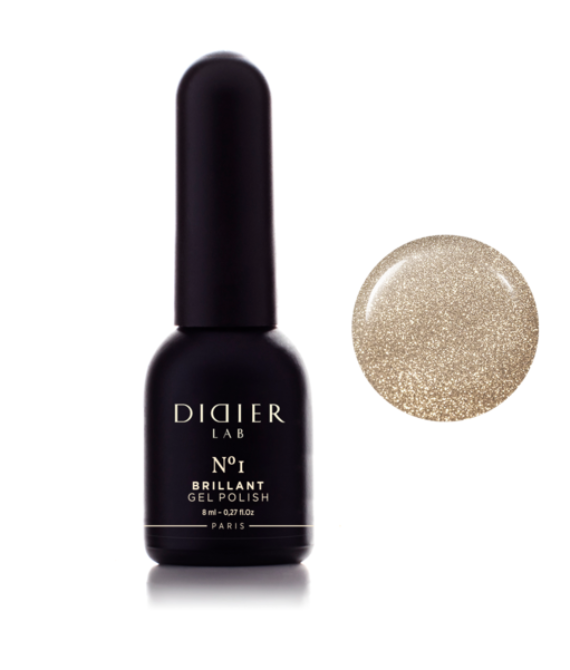 Gel polish “Didier Lab”, Brillant, No1, 8ml
