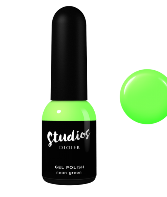 Gel polish «Studios Didier» Neon green, 8мл