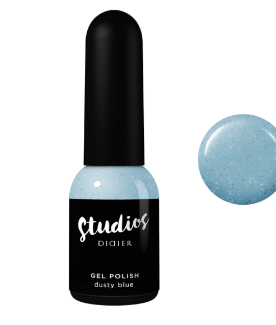 Didier Lab  Gel nail polish Studios, dusty blue, 8ml