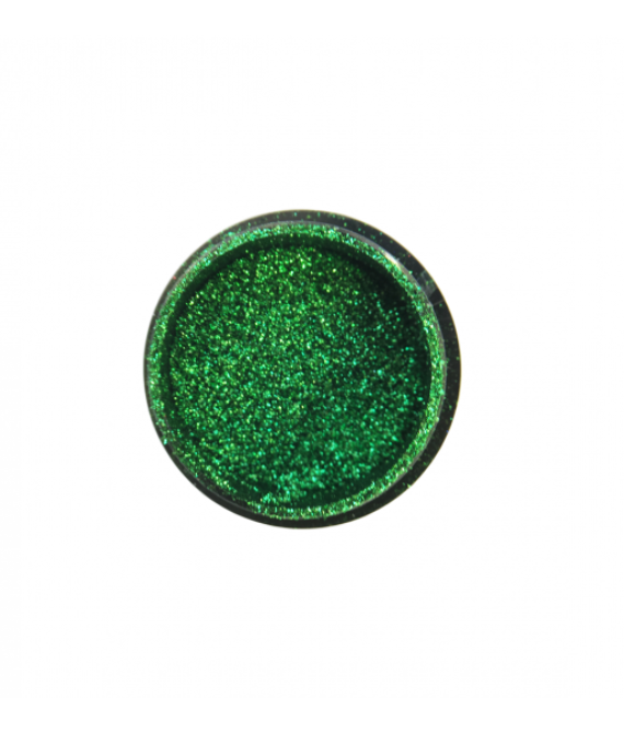 Mirror glitter powder „Didier Lab” green / 0,5g