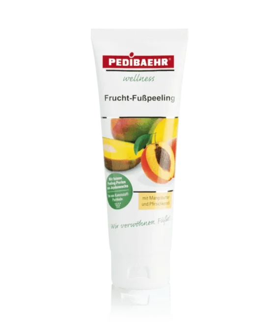 SCRUB DE FRUCTE CU ULEI DE MANGO ȘI ULEI DE PIERSICĂ