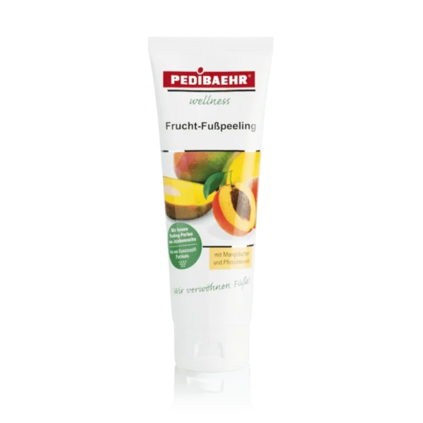 SCRUB DE FRUCTE CU ULEI DE MANGO ȘI ULEI DE PIERSICĂ