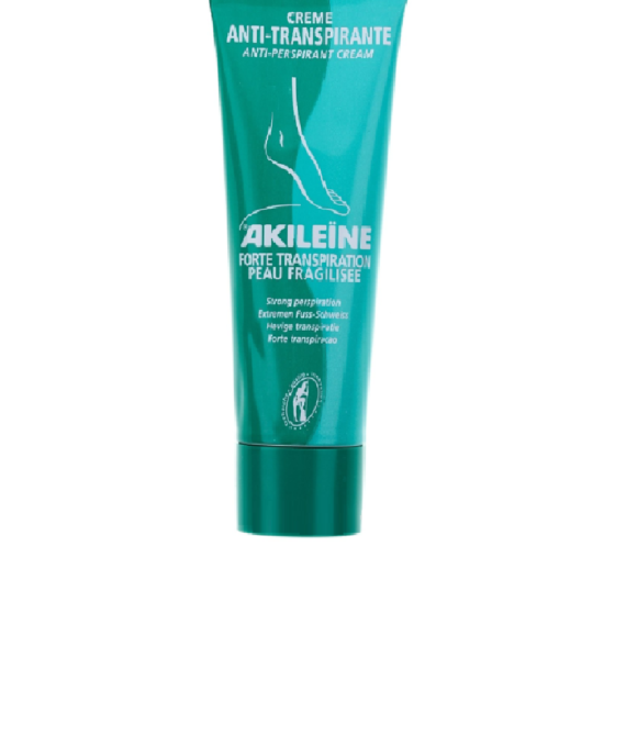 Cremă antiperspirantă pentru picioare Akileine 50 ml