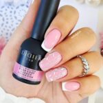 Gel polish, Rubber Base Coat, Cover Pink, 10мл - imagine 2
