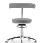РАБОЧИЙ СТУЛ BAEHR SWINGPLUS, ERGO 3D ХРОМ - imagine 4