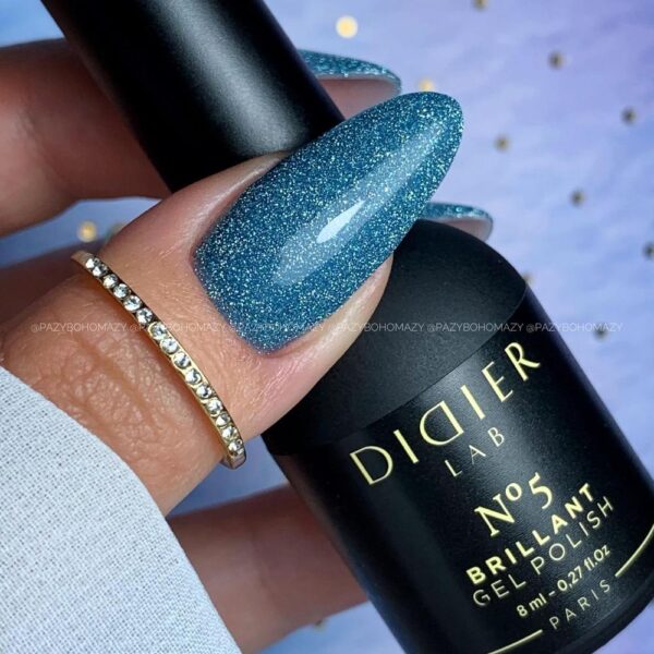Gel polish “Didier Lab”, Brillant, No5, 8ml - imagine 2