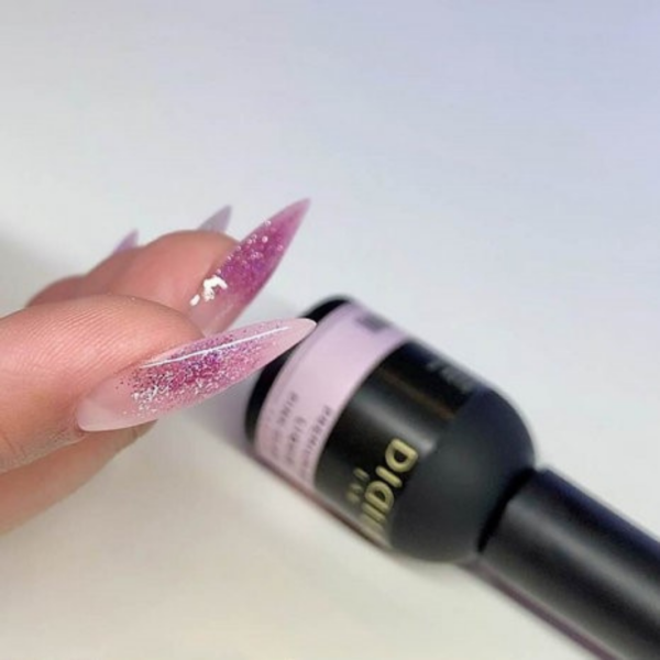 Premium Liquid gel “Didier Lab” Pink Glass, 10мл - imagine 2
