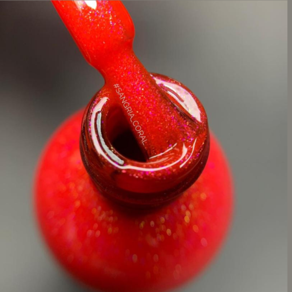 Gel polish «Studios Didier» Sangria Coral, 8мл - imagine 3