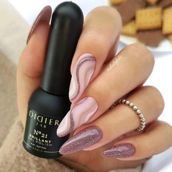 Gel polish “Didier Lab”, Brillant, No21, 8ml - imagine 2