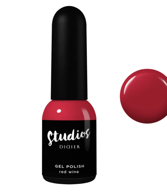 LAC GEL STUDIOS DIDIER – RED WINE, 8ML