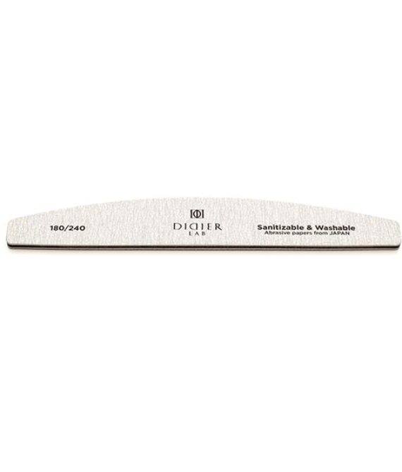 Didier Lab’ Nail file, halfmoon, speedy zebra, 180/240