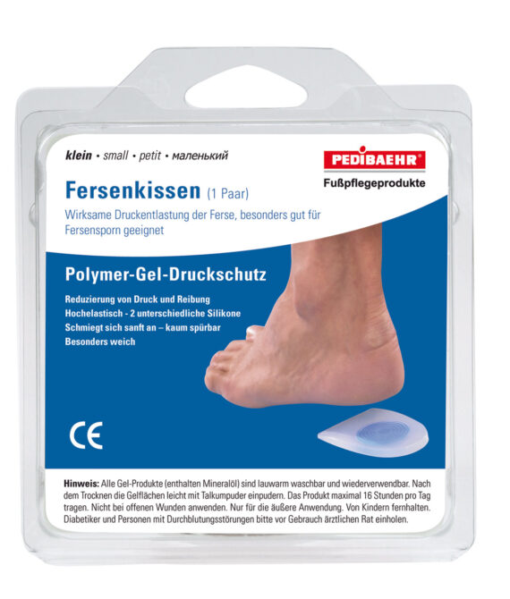 Protectie gel pentru calcai S (1 pereche)