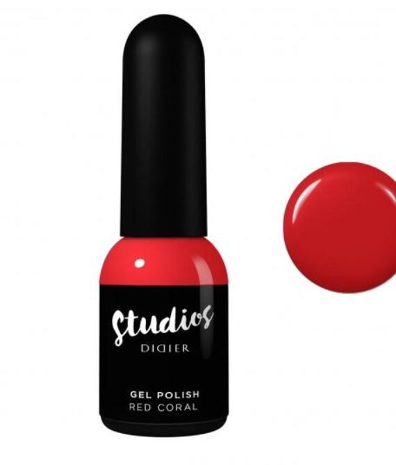 Gel Polish ,,Studios Didier,, Red Coral , 8мл