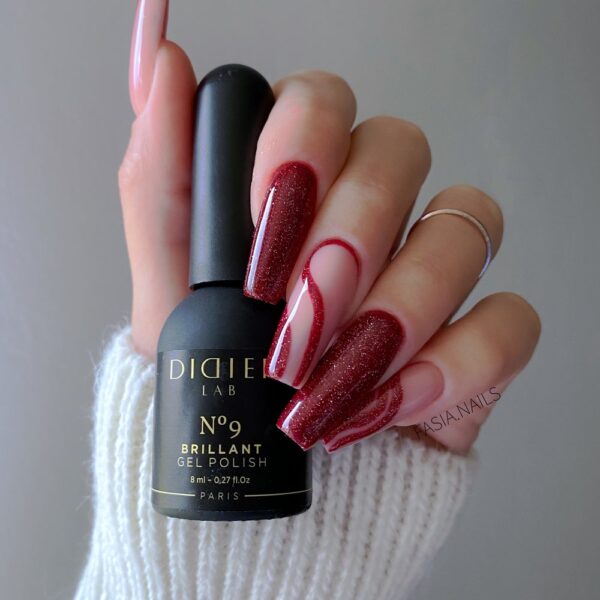 Gel polish “Didier Lab”, Brillant, No 9, 8ml - imagine 2