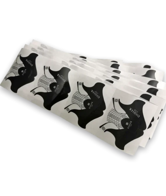 SABLON PLASTIC PENTRU UNGHII DIDIER LAB – 100 BUC.