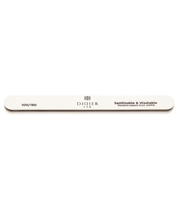‘Didier Lab’ Nail file, straight, speedy white, 100/180