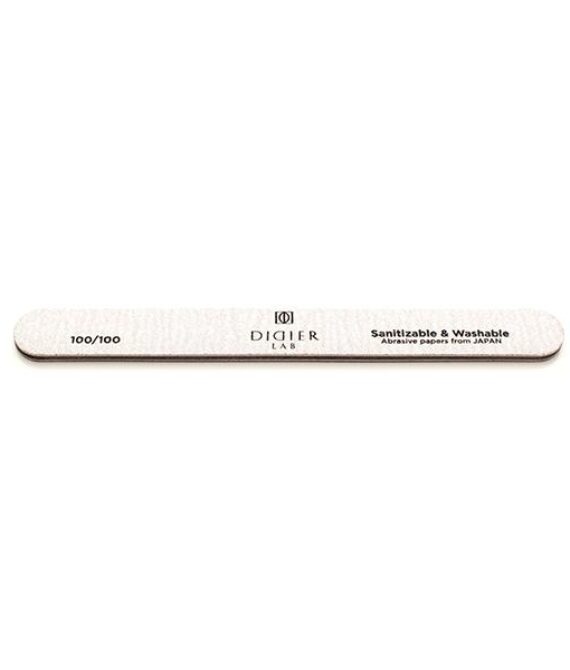 ‘Didier Lab’ Nail file, straight, speedy zebra, 100/100