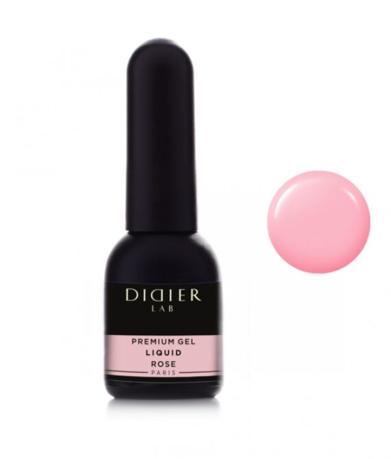Premium Liquid gel „Didier Lab” Rose, 10мл