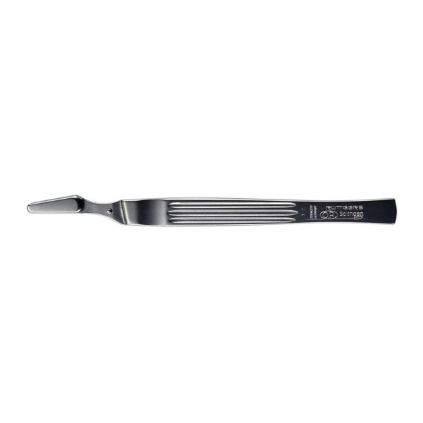 Mâner pentru bisturiu OR, inox 14,5 cm”