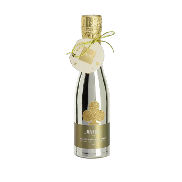 Gel de baie si dus vanilie într-o sticlă piccolo, 240 ml