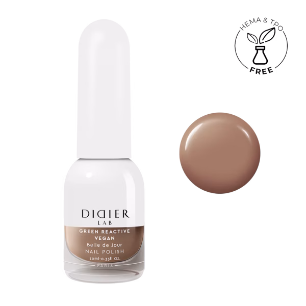 Lac de unghii clasic Green Reactive Vegan Belle De Jour Didier Lab 10ml
