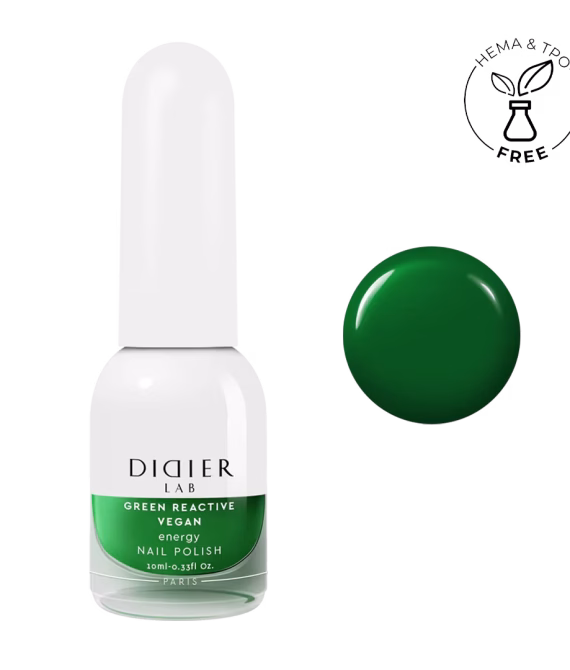 Vernis Clasic Green Reactive Vegan Energy Didier Lab 10ml