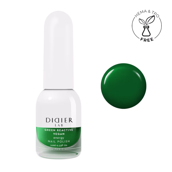 Vernis Clasic Green Reactive Vegan Energy Didier Lab 10ml