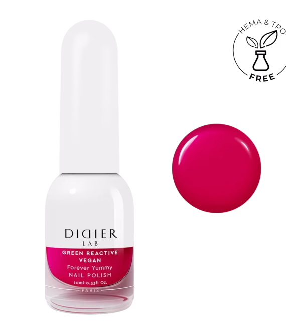 Vernis Clasic Green Reactive Vegan Forever Yummy Didier Lab 10ml
