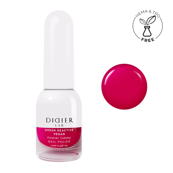 Vernis Clasic Green Reactive Vegan Forever Yummy Didier Lab 10ml