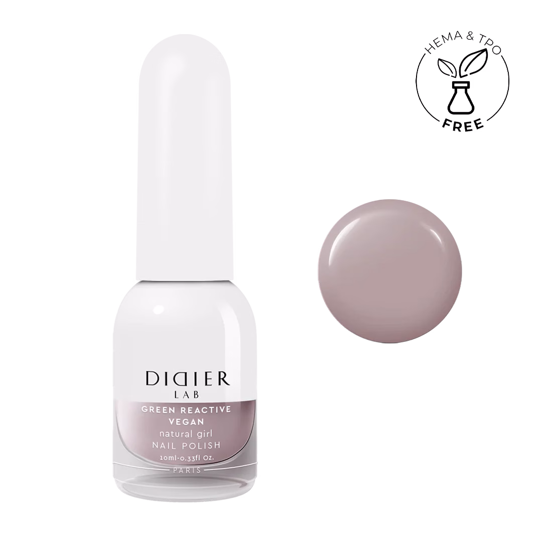Lac de unghii clasic Green Reactive Vegan Natural Girl Didier Lab 10ml