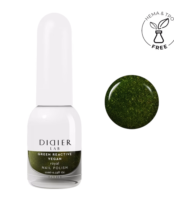 Vernis Clasic Green Reactive Vegan Royal Didier Lab 10ml