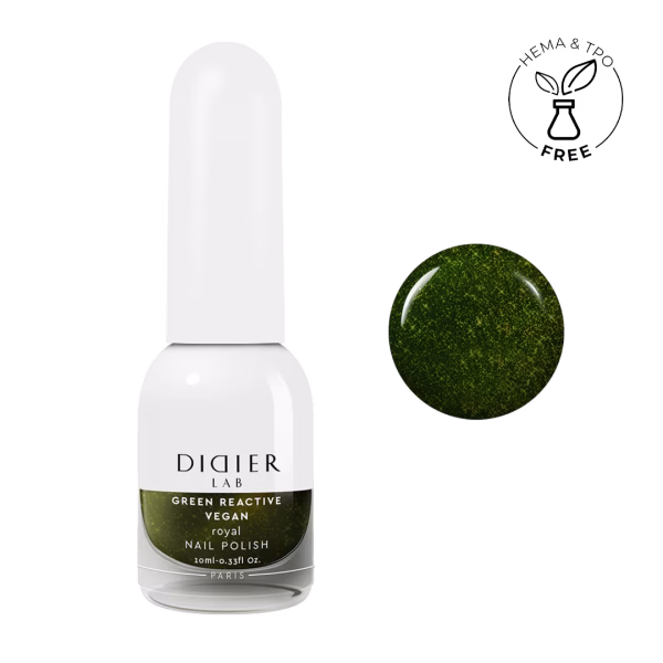 Vernis Clasic Green Reactive Vegan Royal Didier Lab 10ml