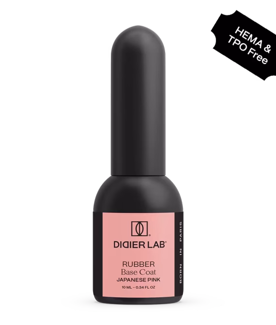 BAZA SEMI-PERMANENTĂ CAUCIUC ROZ JAPONEZ DIDIER LAB 10ML