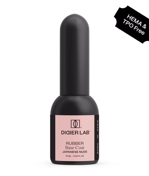 BASE SEMI-PERMANENT RUBBER JAPANESE NUDE DIDIER LAB 10ML