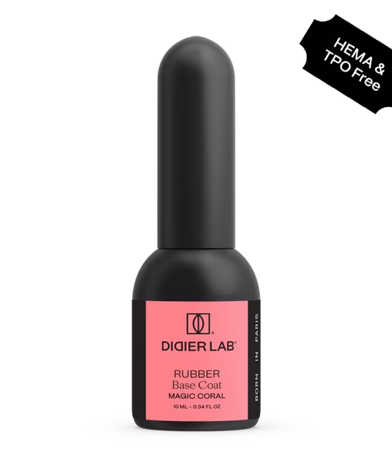 Base Semi-Permanent Rubber Magic Coral Didier Lab 10ml