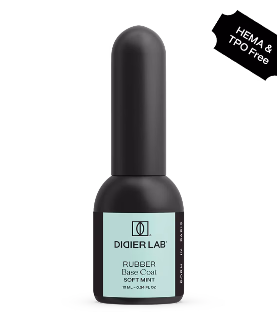 BAZA SEMI-PERMANENTĂ CAUCIUC MENTĂ MOALE DIDIER LAB 10ML