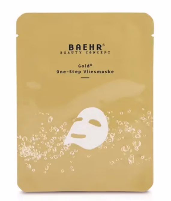 Gold+ One-Step Vlies Ansiktsmaske