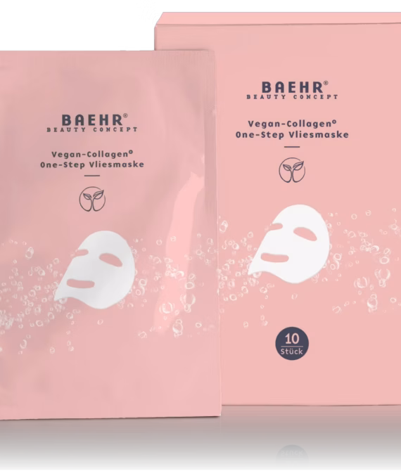 BAEHR Collages vegane+ Mască din lână într-un singur pas 10 bucăți
