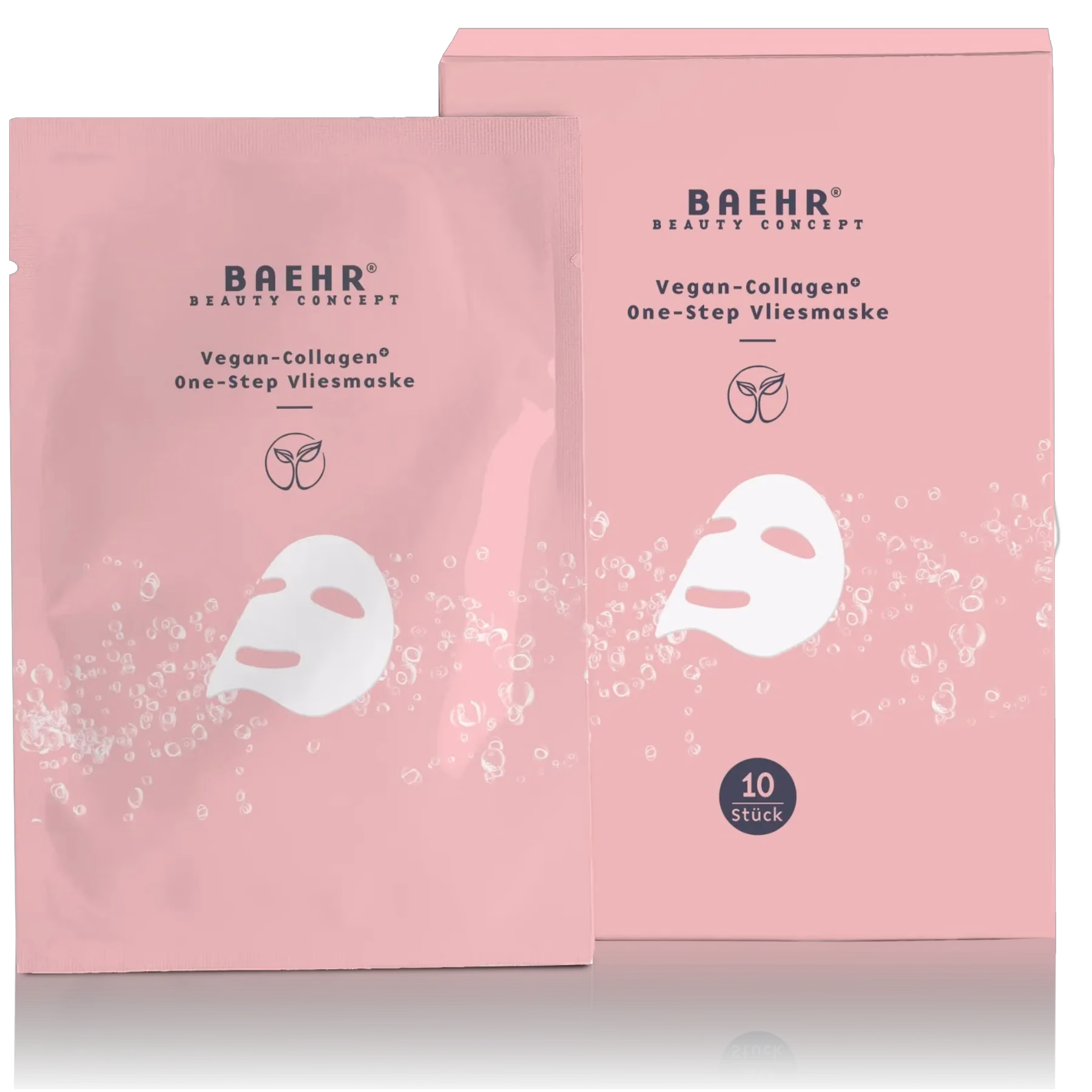 BAEHR Collages vegane+ Mască din lână într-un singur pas 10 bucăți